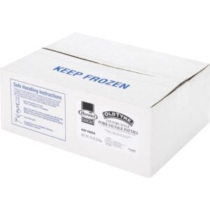SAUSAGE PTY PORK RAW 2Z 12# HRML | Corrugated Box
