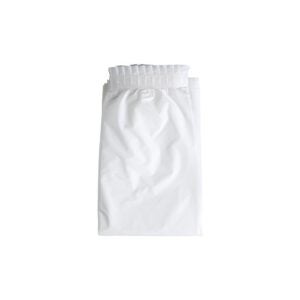 White Plastic Table Skirt | Raw Item