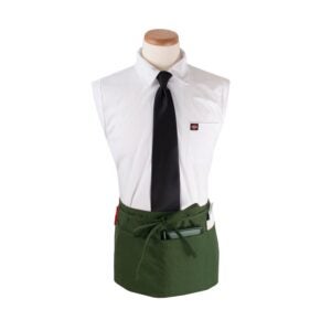 Hunter Green Half Waist Apron | Styled