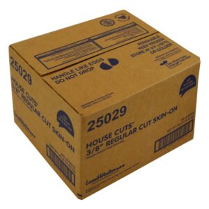 3/8 Inch Long Fancy Regular Cut French Fries | Corrugated Box