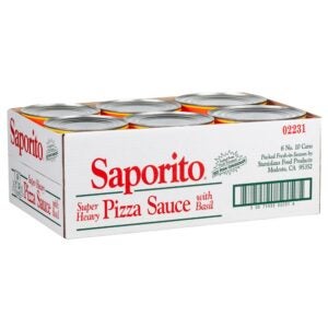 Pizza Sauce with Basil | Packaged