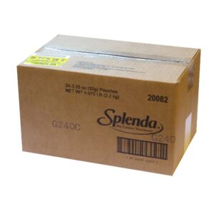 Sugar Pouches 24-3.25z Splenda | Corrugated Box