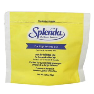 Sugar Pouches 24-3.25z Splenda | Raw Item