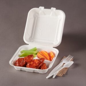 CONT MOLDED FBR 8X8X3 3CMPT 2-75CT | Styled