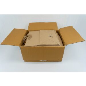 BAG PPR KRFT 16X10X16 W/HNDL 200CT | Packaged