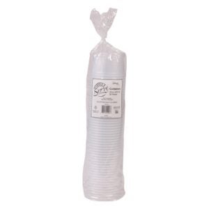 16 oz. Plastic Deli Containers | Packaged