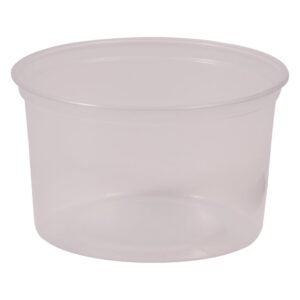 16 oz. Plastic Deli Containers | Raw Item
