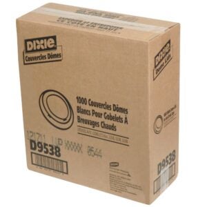 8 oz. White Lids | Corrugated Box