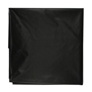 Plastic Tablecover, Round, Black, 82″ | Raw Item