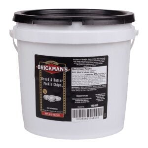 Bread/Butter Pickle Chips, 5/16″ | Packaged