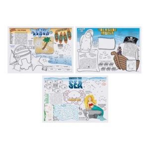 Children’s Game Paper Placemat | Raw Item