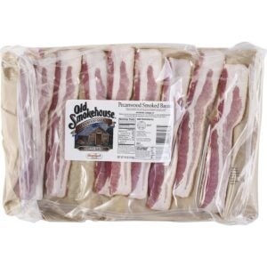 Pecan-Smoked Laid-Out Bacon, | Packaged