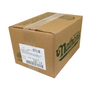 Skinless Beef Franks, 8/#, 6″ | Corrugated Box