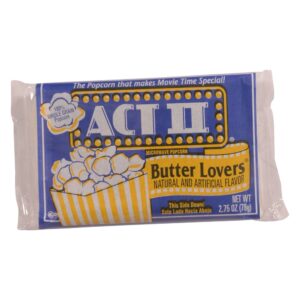 Butter Lover’s Microwave Popcorn | Packaged