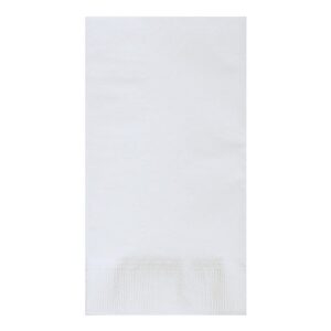 White Dinner Napkins | Raw Item