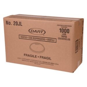 Vented Translucent Plastic Lids | Corrugated Box