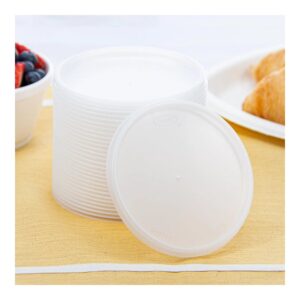 Vented Translucent Plastic Lids | Styled