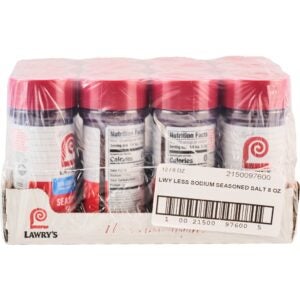 Low Sodium Seasoned Salt | Corrugated Box