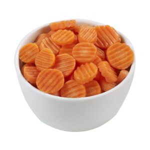 Crinkle Cut Carrots | Raw Item