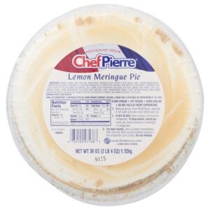 10″ Lemon Meringue Pie | Packaged