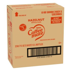 CREAMER HAZELNUT CONC W/PUMP | Corrugated Box
