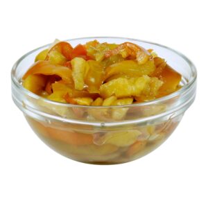 Red and Green Pepper Strips | Raw Item