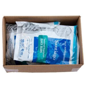 Dehydrated Seasoned Black Beans | Packaged