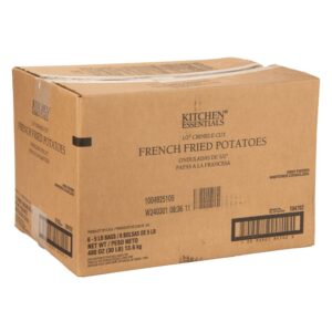 Crinkle Cut French Fries | Corrugated Box