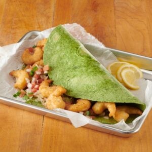 12″ Spinach Tortillas | Styled