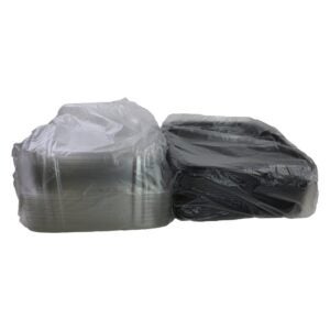 PLATTER COMBO PLAS 14.1″ BLK 2-25CT | Packaged