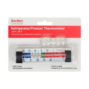 Refrigerator/Freezer Horizontal Thermometer | Packaged