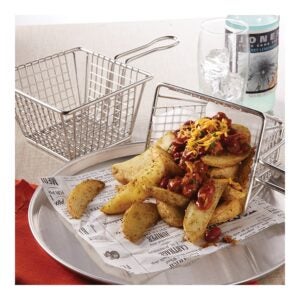BASKET FRY MINI 4X4X3″ 1CT AM | Styled