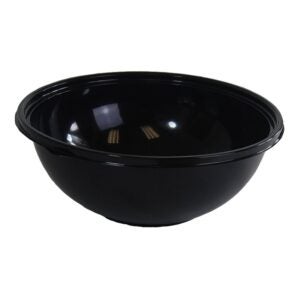 Black Plastic Bowl | Raw Item