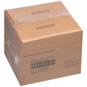 Black Iced Tea with Filter | Corrugated Box