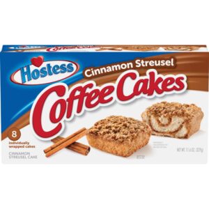 Cinnamon Streusel Coffee Cakes | Packaged
