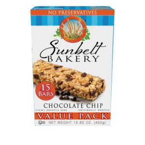 Value Pack Chocolate Chip Granola Bars | Packaged