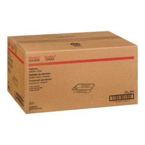 Half-Size Foil Steam Pan | Corrugated Box