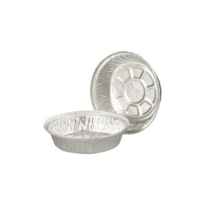 7″ Round Foil Containers | Raw Item