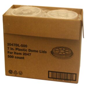 7″ Dome Lid | Packaged