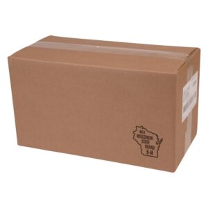 White Round Muenster Cheese | Corrugated Box