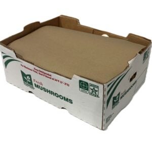 Fresh Medium Mushrooms | Corrugated Box