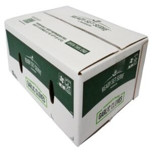 Whole Peeled Garlic | Corrugated Box
