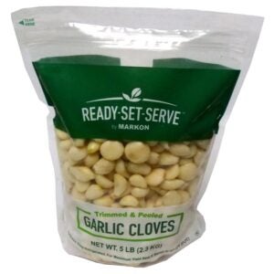 Whole Peeled Garlic | Packaged