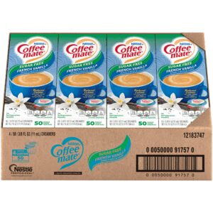 Sugar Free French Vanilla Creamer Cups | Packaged