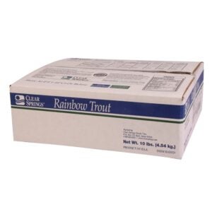 Rainbow Trout Fillets | Corrugated Box