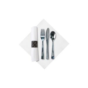 CUTLERY KIT METALIC READY ROLL | Raw Item