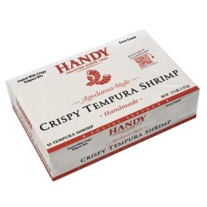 Raw Tempura Agedama Shrimp, 16-19 | Corrugated Box