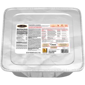 ENTREE LASAGNA VEGETABLE | Packaged