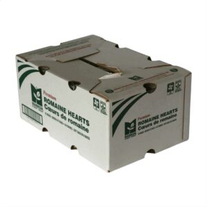 Romaine Lettuce Hearts | Corrugated Box
