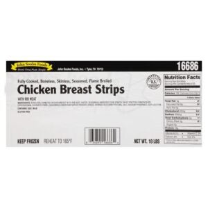 CHIC FAJITA FLAME BROILED STRIPS | Corrugated Box